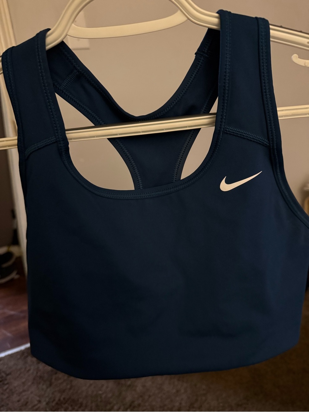 Nike Navy Racerback Sports Bra